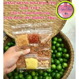 10 bịch bánh tráng bơ thập cẩm ngọc thuỷ
