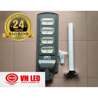 Đèn đường led năng lượng mặt trời 150W, pin 24Ah, đèn đường liền thể chính hãng VIETNAMLED, đt 0936395395