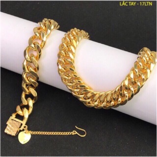 Lắc nam dát vàng 18k