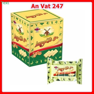 Hộp 10 gói,20 thanh lương khô hải châu 5 sao, mẫu cối xay gió, loại ngon nhất đặc biệt70gam