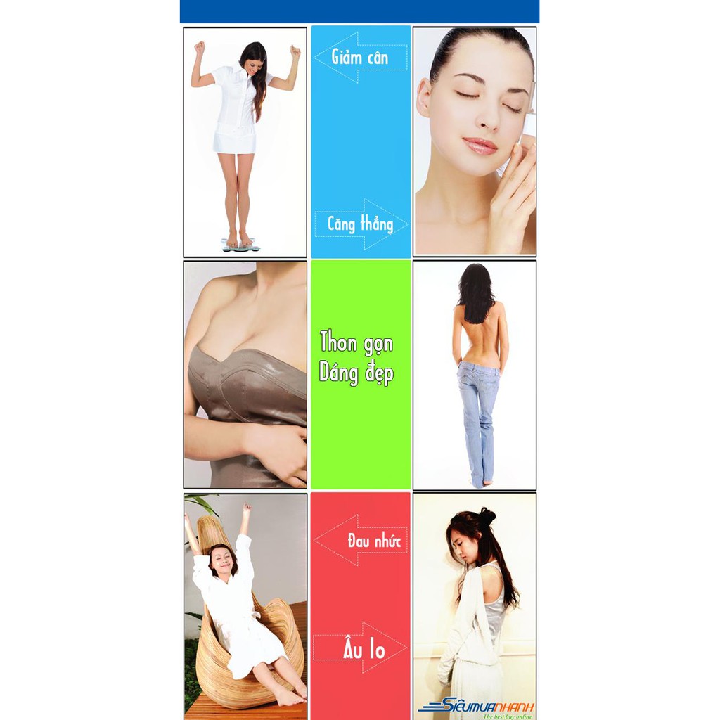 Máy Massage Cầm Tay - Máy Massage Toàn Thân Giá Rẻ, Máy Massage Cầm Tay Relax & Spin Tone Chất Lượng Cao