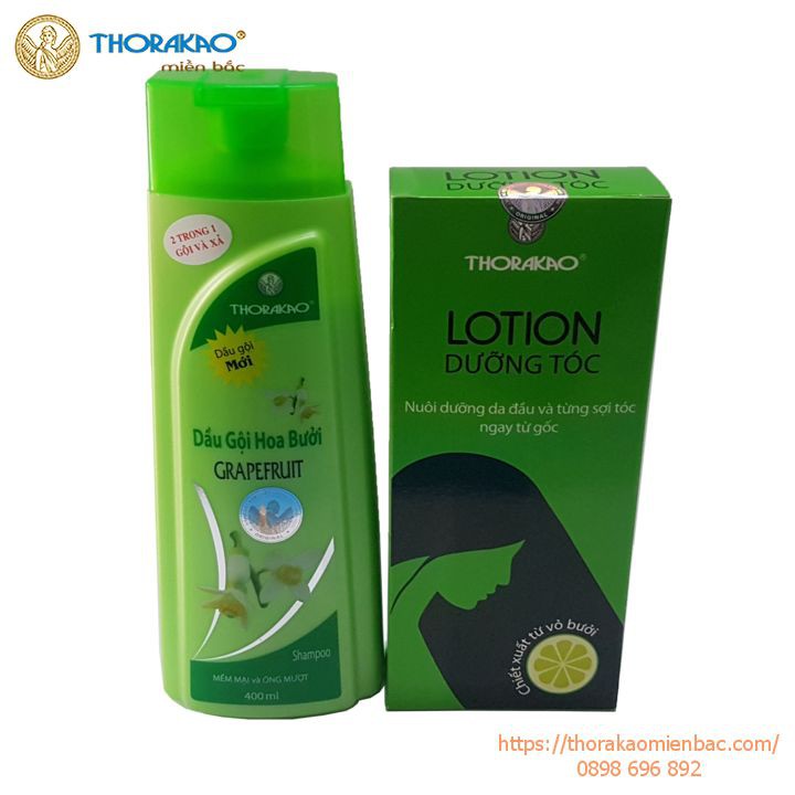 Combo dầu gội hoa bưởi ngăn rụng tóc – tinh dầu bưởi kích thích mọc tóc thorakao 120ml | BigBuy360 - bigbuy360.vn