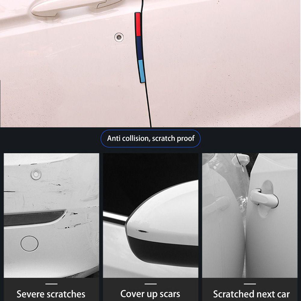 Bộ 2 Viền Dán Bảo Vệ Cửa Xe Hơi Chống Trầy Xước Tiện Dụng