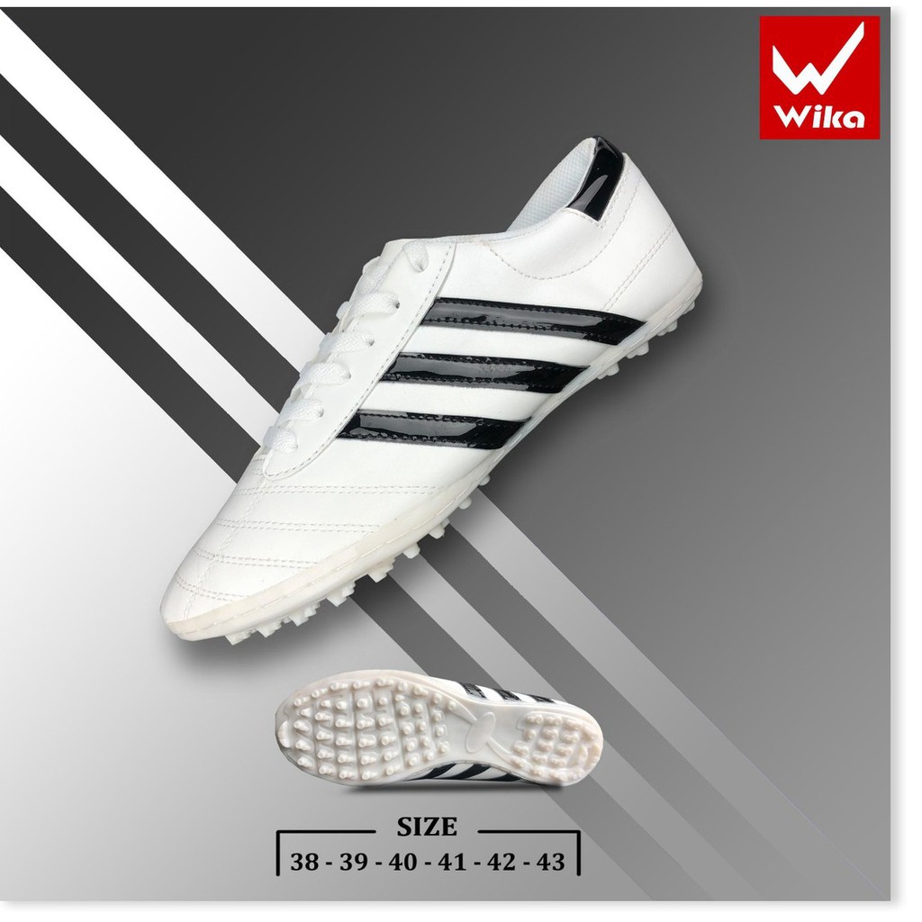 Giày đá bóng đá banh 3 Sọc ct3 Wika cao cấp