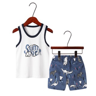 [CHẤT ĐẸP- CÓ ẢNH THẬT] Bộ ba lỗ bé trai chất cotton