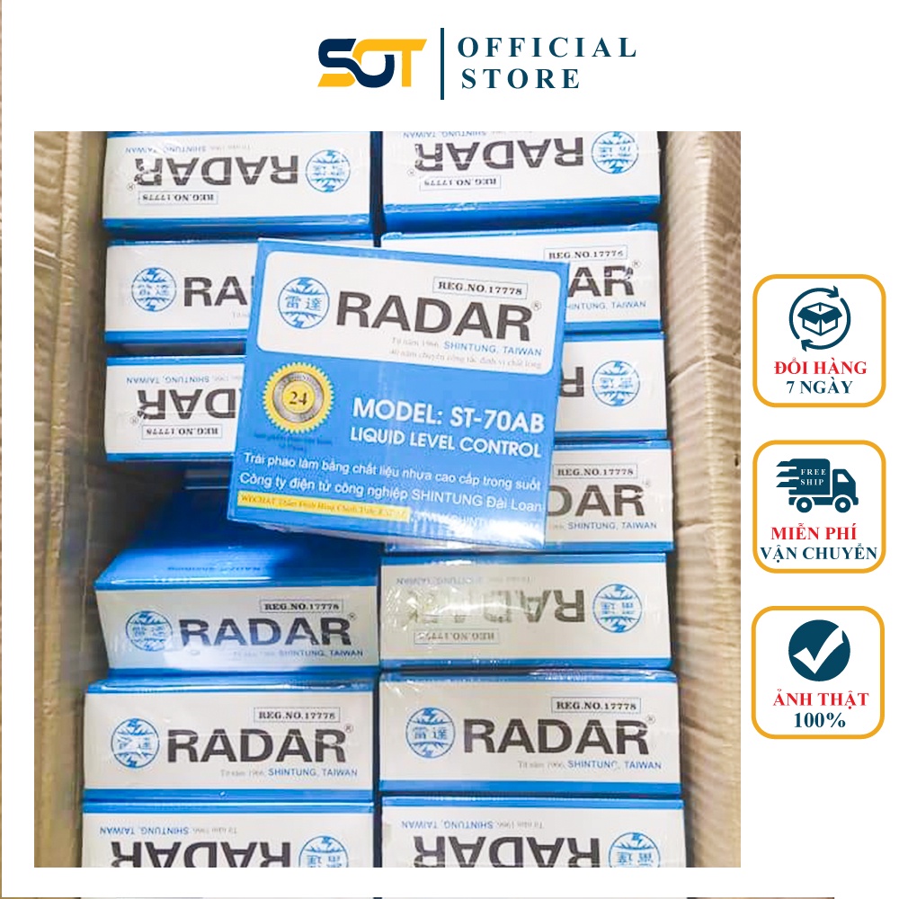 Phao Rada, Phao điện bồn nước RADA chính hãng