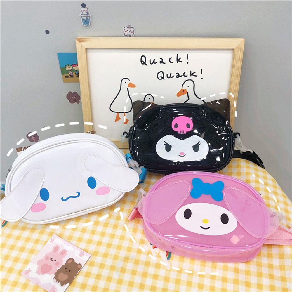 Ba Lô Đeo Vai Đính Búp Bê Pom Pom Purin Thời Trang Cho Nữ