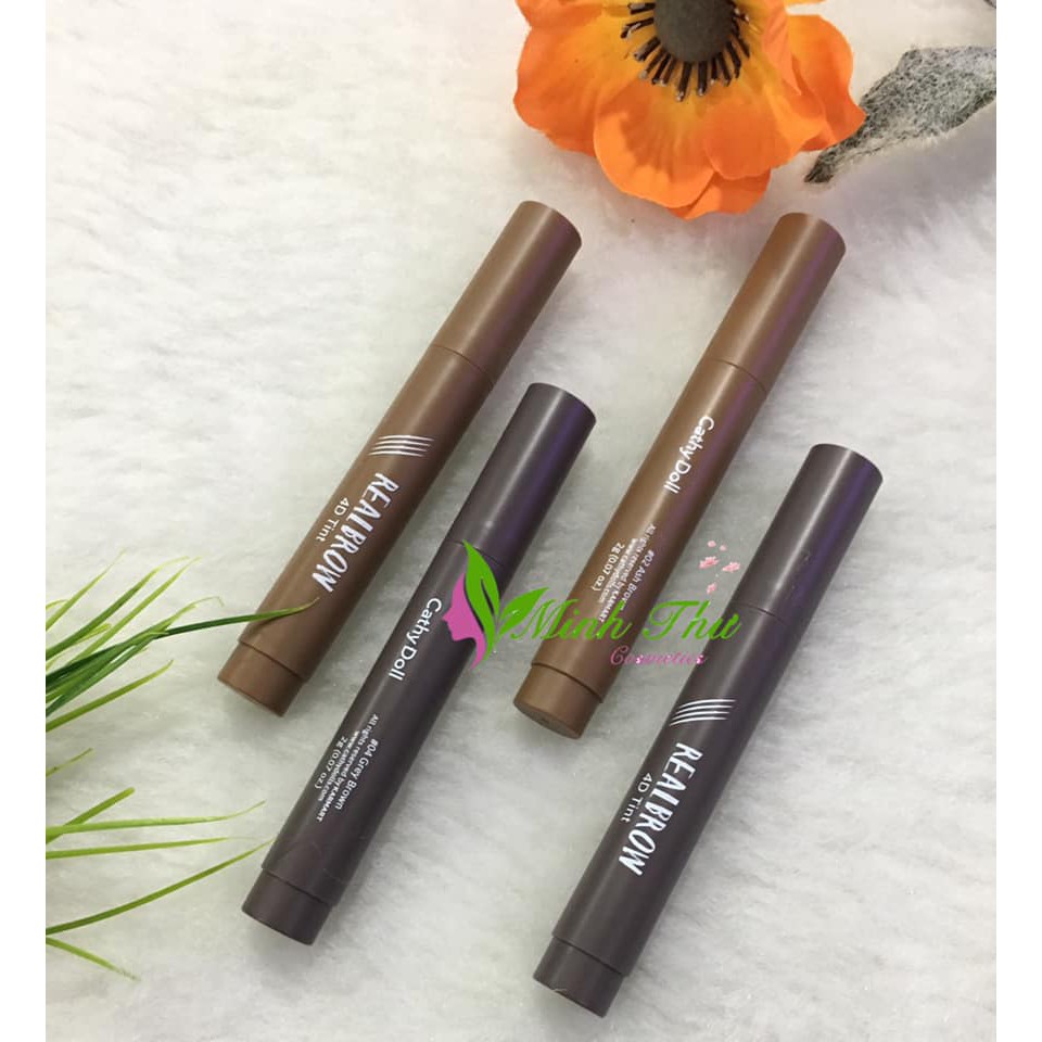 Bút xăm mày Cathy Doll Real Brow 4D Tattoo Tint 2g