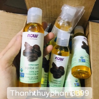 [AUTH - Date: 03/2022] Tinh dầu Jojoba Now nguyên chất 100%