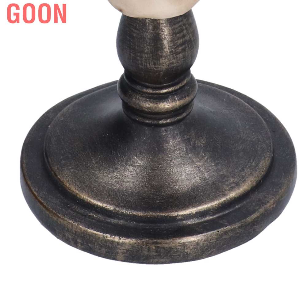 Goon Giá Đỡ Nến Hình Đầu Lâu Bằng Nhựa Resin Siêu Bền Trang Trí Halloween