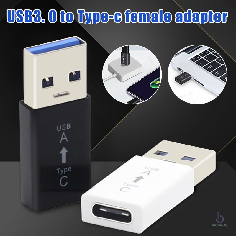 Bộ Chuyển Đổi Usb 3.0 Sang Type C Tốc Độ Cao Cho Di Động / Pc / Laptop