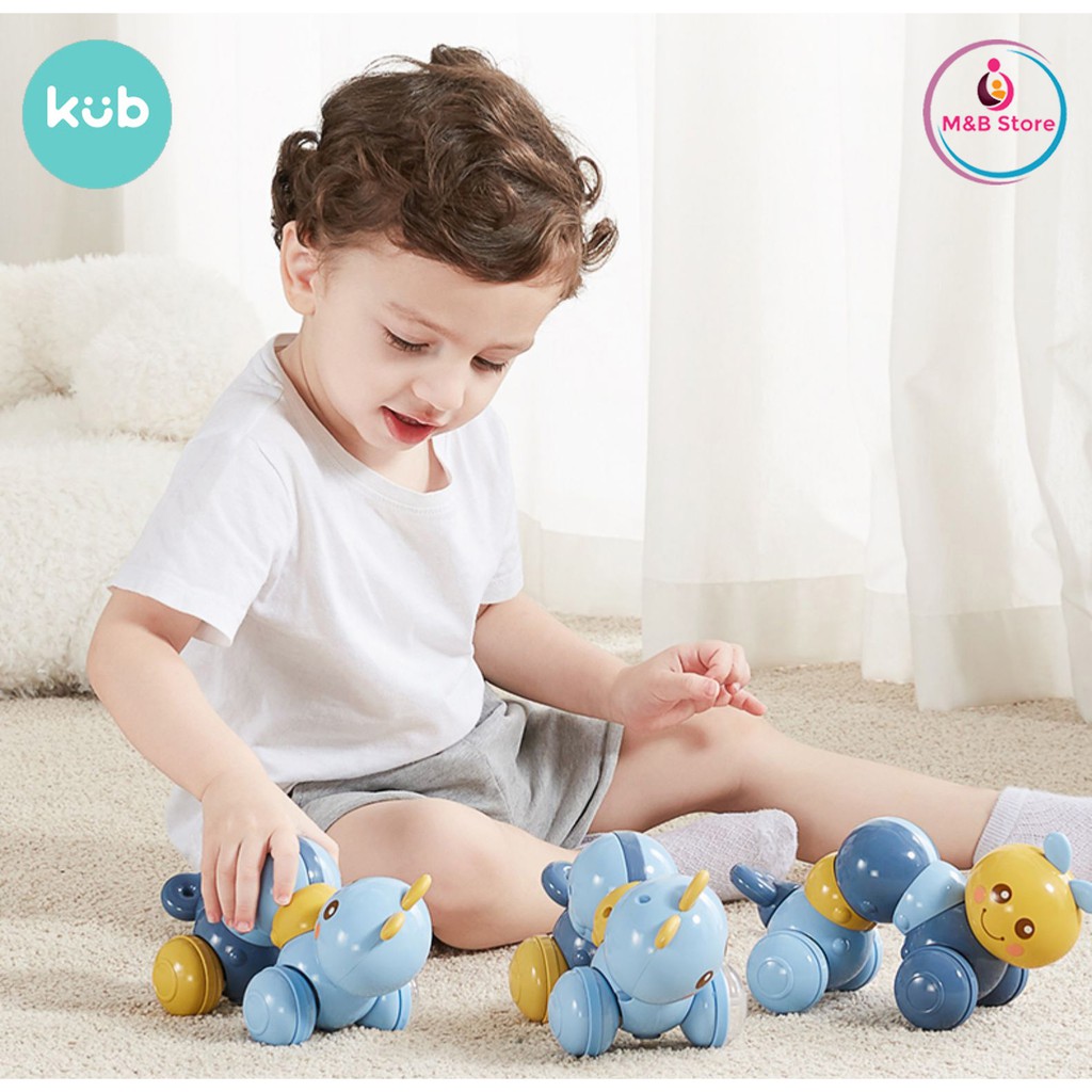 Xe Đồ Chơi Chạy Cót Hình Sâu Dễ Thương - KUB