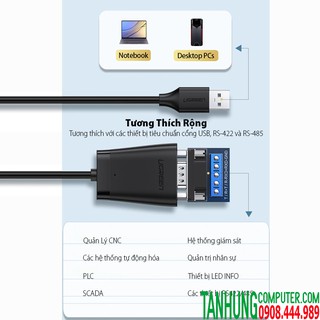 CÁP CHUYỂN USB 2.0 RA RS422/485 UGREEN 60562