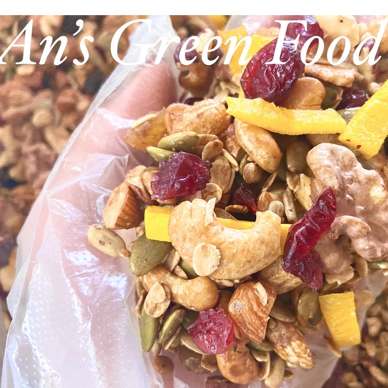 Granola Siêu Hạt - Ngũ Cốc Ăn Kiêng, Giảm Cân, Eat Clean - Nông Sản Sạch - An's Green Food