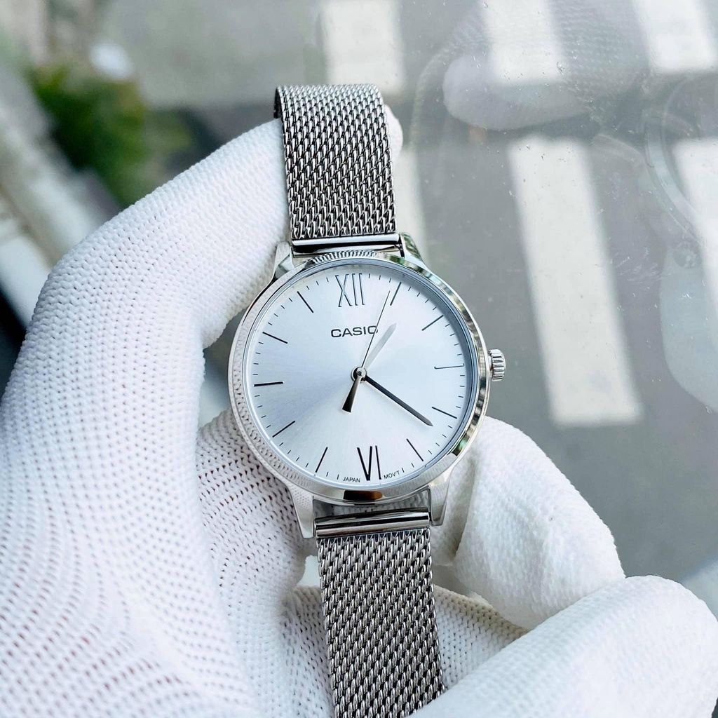 ĐỒNG HỒ NỮ CASIO new full box , chính hãng bảo hành 12 tháng LTP-E157M-7