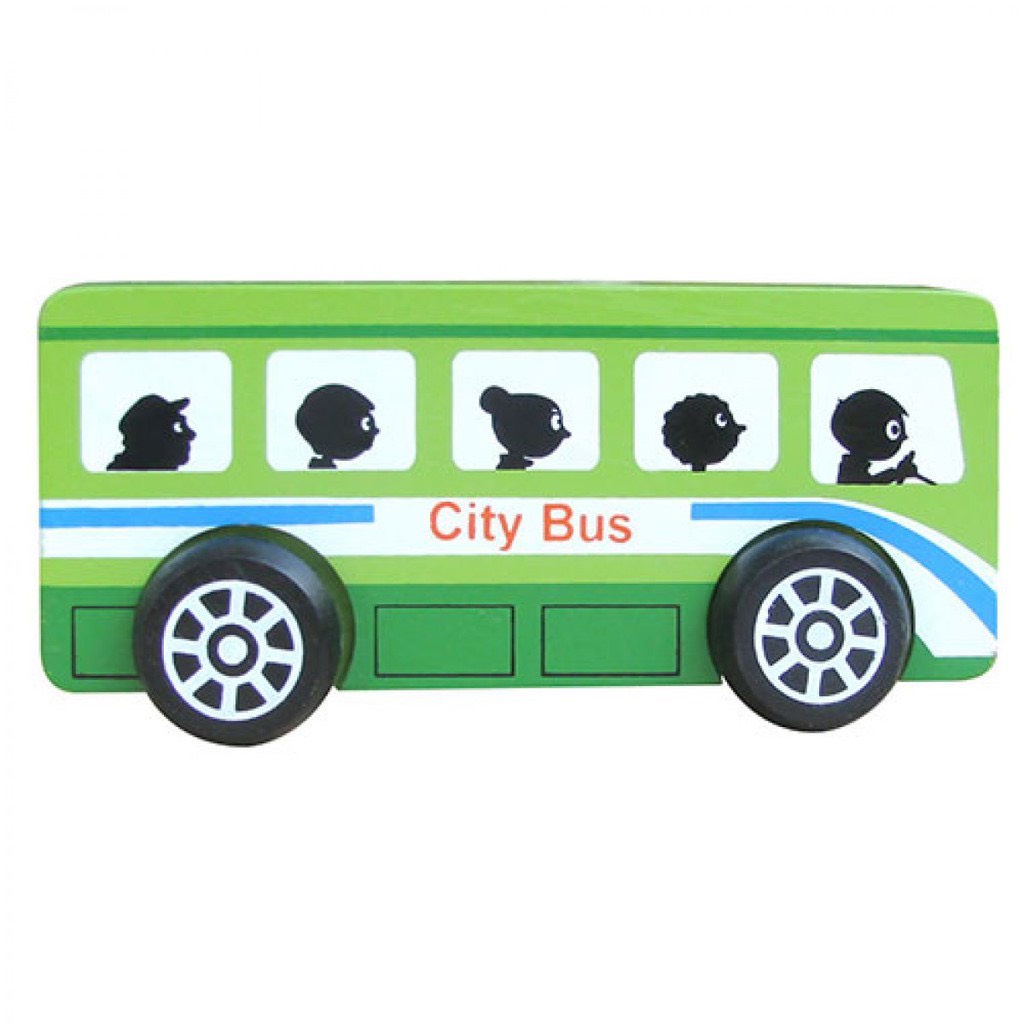 Mô hình xe gỗ của Winwintoys - xe bus, cảnh sát, cứu hỏa, cứu thương, xe đua