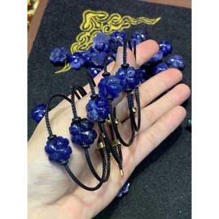 Vòng tay cỏ bốn lá Lapis mệnh thuỷ mộc