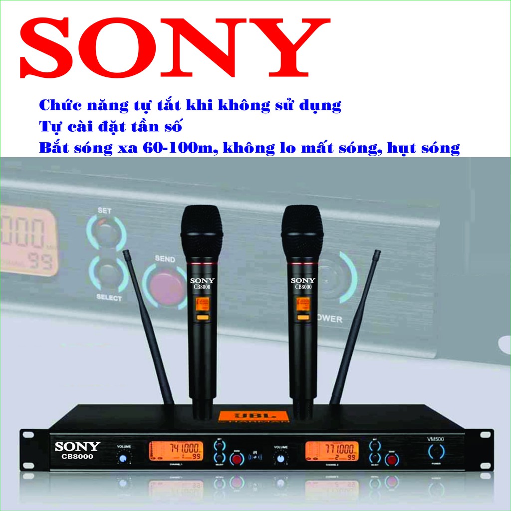 Micro  karaoke gia đình Sony CB8000