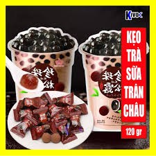 [Combo 5 Bịch] Kẹo trà sữa trân châu đường đen _120gr Đài loan( BỊCH 22 VIÊN)-ăn vặt
