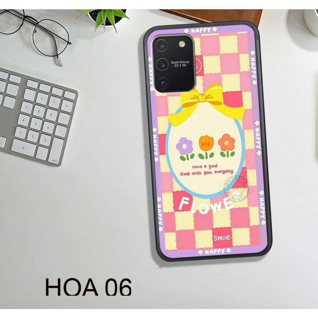Ốp Lưng  Samsung S9 - S9 PLUS - S10 LITE-  NOTE 10 LITE , In Hình HOA, Màu Sắc Bắt Mắt.
