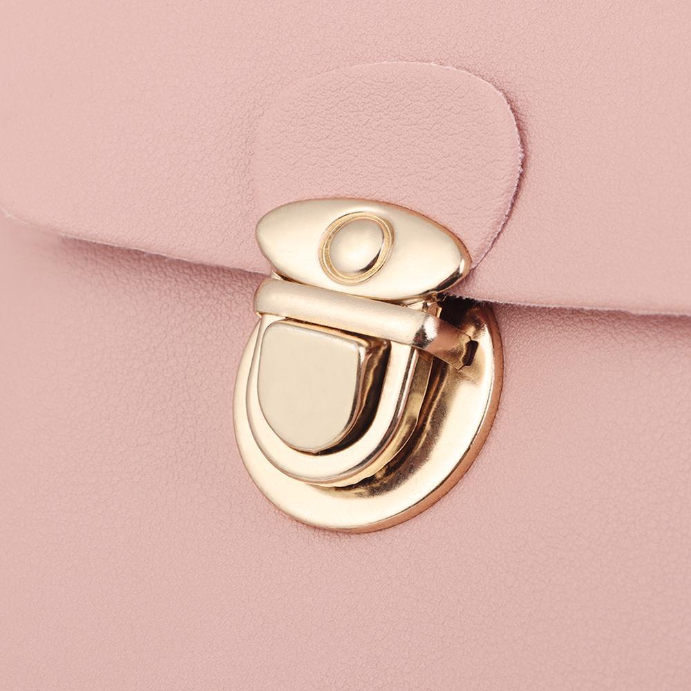 PINEVN Túi Đeo Chéo Mini Màu Trơn Thời Trang Du Lịch Cho Nữ Ốp