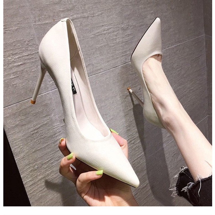 Giày cao gót mũi nhọn thời trang công sở thanh lịch cho nữ