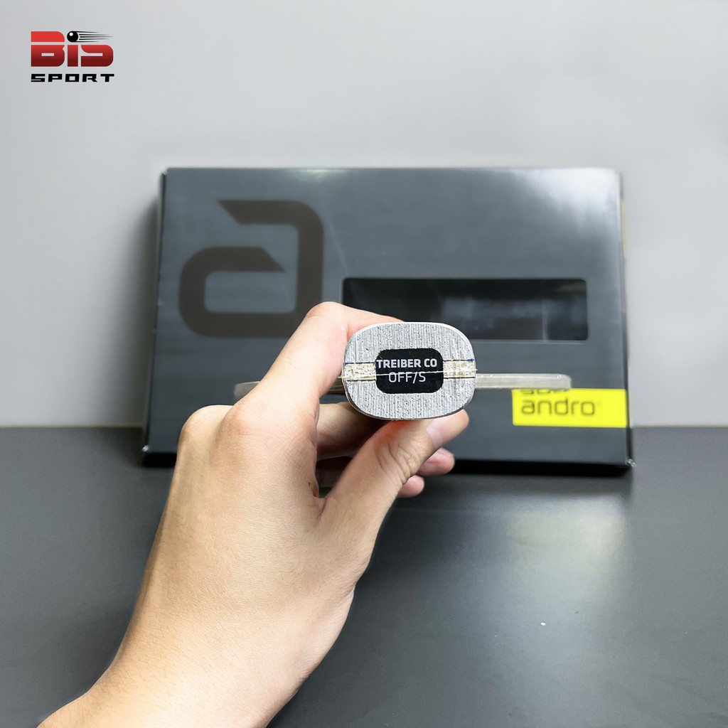Cốt Vợt Bóng Bàn ANDRO TREIBER CO OFF/S Cao Cấp Đến Từ Châu Âu – Hàng Chính Hãng - 5 Gỗ 2 Carbon