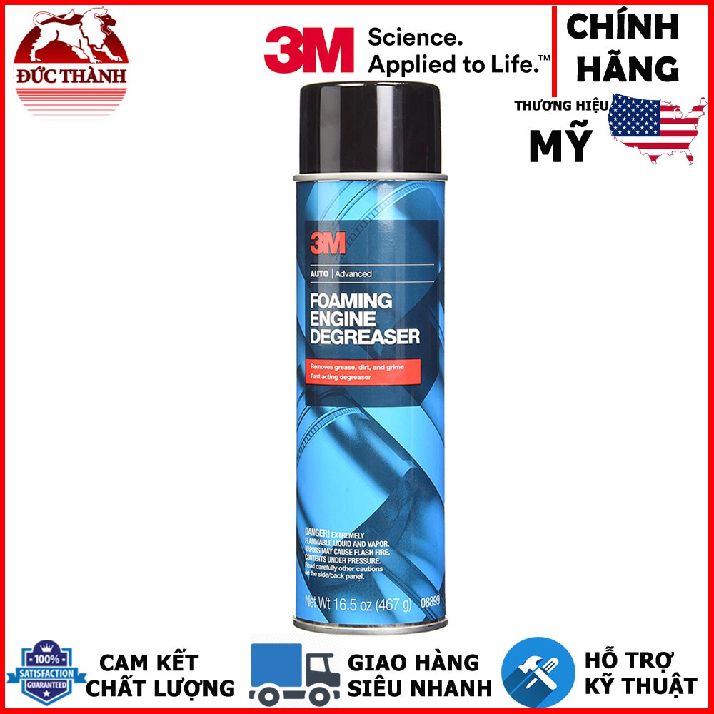 Tẩy rửa dầu mỡ động cơ 3M Foaming Engine Degreaser 08899 ducthanhauto