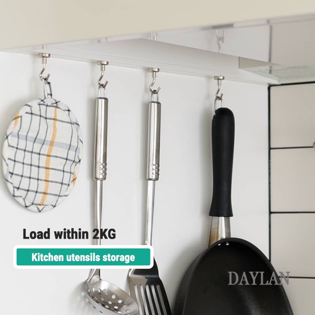 Móc Nam Châm Bằng Thép Không Gỉ Chịu Lực 15KG Có Giá Đỡ Cho Nhà Bếp / Văn Phòng