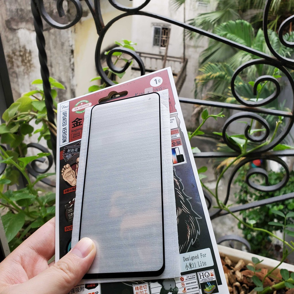 Cường lực Kingkong Xiaomi Mi 11 Lite / 11 Lite 5G / Mi 9 / Mi 11T / 11T Pro Full màn Full keo viền mỏng trơn mượt