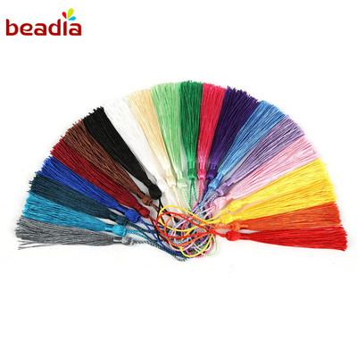 Bộ 32 Dây Tua Rua Beadia Bằng Polyester Dài 13cm Làm Đồ Trang Sức Thủ Công