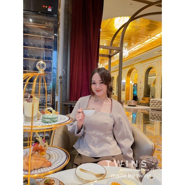 Áo thiết kế dáng Hàn Quốc by Twins (Soolli Top)