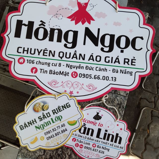 BẢNG TÊN SHOP