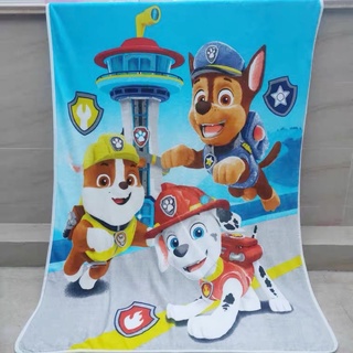 Chăn lông mềm mịn Paw Patrol chó cứu hộ bé trai bé gái hàng xuất xịn