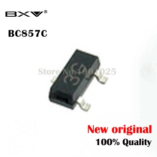 Set 100 linh kiện bán dẫn bc857c sot-23 bc857 smd bc857c 0.1a / 45v