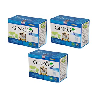 (CHÍNH HÃNG) COMBO 3 HỘP VIÊN UỐNG BỔ NÃO GINKGO HK