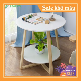 Bàn trà SOFA 2 tầng tiện ích( 2 màu lựa chọn).GP53