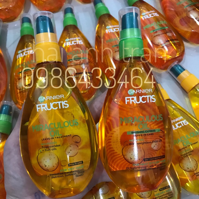 DẦU DƯỠNG TÓC ARGAN CỦA HÃNG GARNIER 150ml | BigBuy360 - bigbuy360.vn