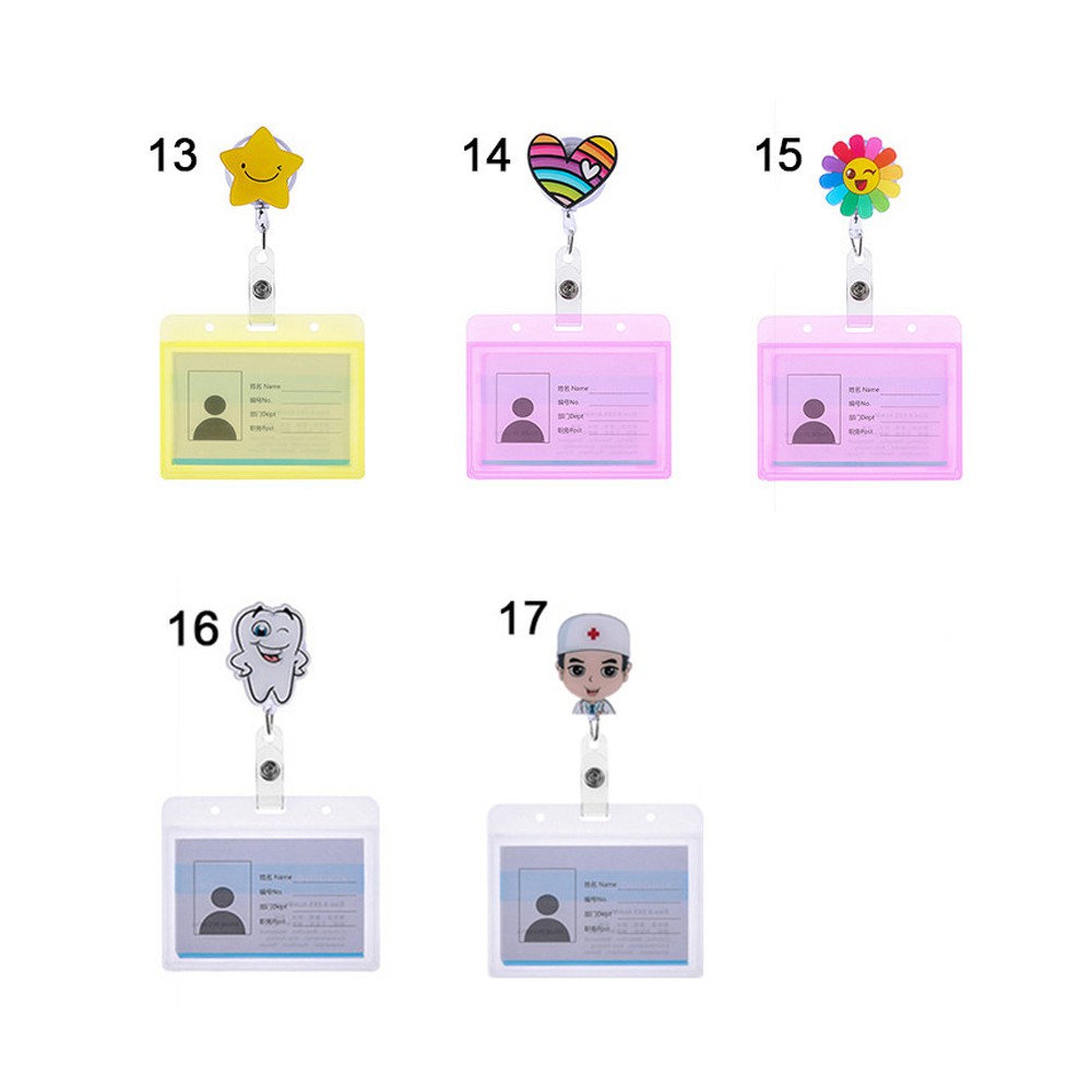 Kẹp bao giữ thẻ nhân viên/ bác sĩ tiện lợi