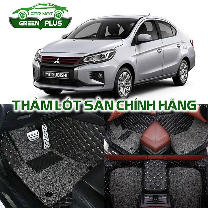 Thảm lót sàn ô tô 6D Mitsubishi Attrage chống nước, không mùi, phủ kín 90% sàn xe