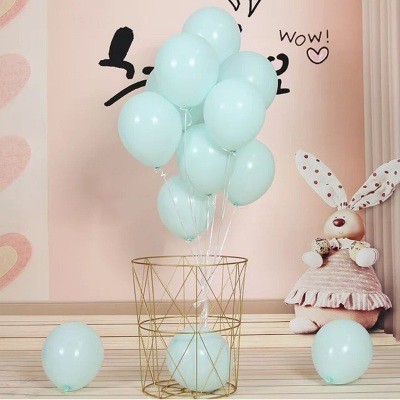 Set 10 Bong bóng pastel macaron 10&quot; nhiều màu trang trí sinh nhật siêu đẹp