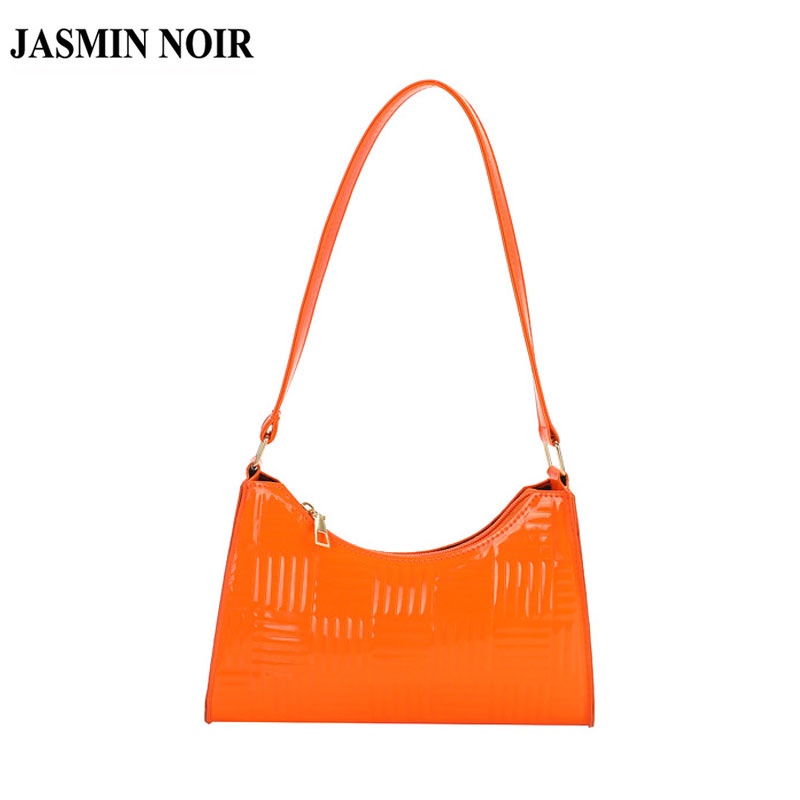 Túi Xách JASMIN NOIR Đeo Vai Họa Tiết Sọc Caro Đơn Giản Thời Trang Cho Nữ