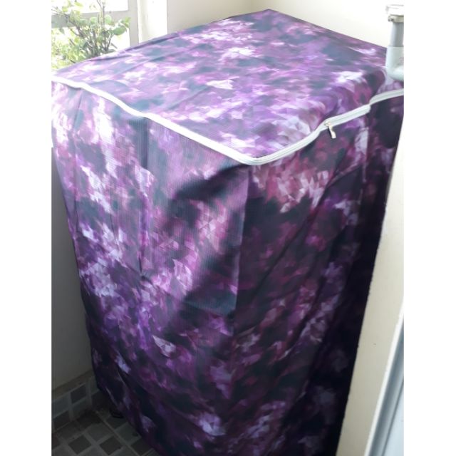 [Giá LẺ= SỈ ]  Áo Trùm máy Giặt Vải Dù, chống thấm, cho máy cửa trên 6~10kg.