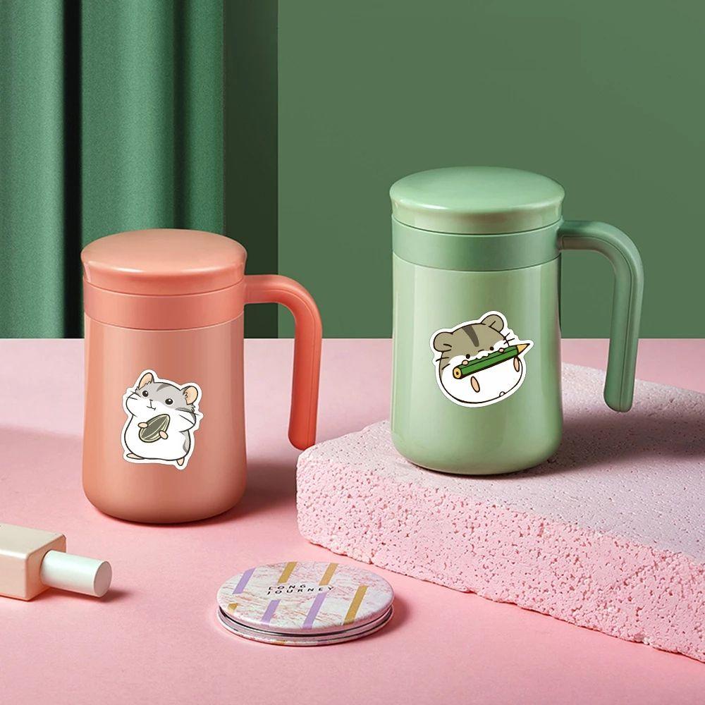 Nhãn Dán Trang Trí Hình Chuột Hamster Dễ Thương