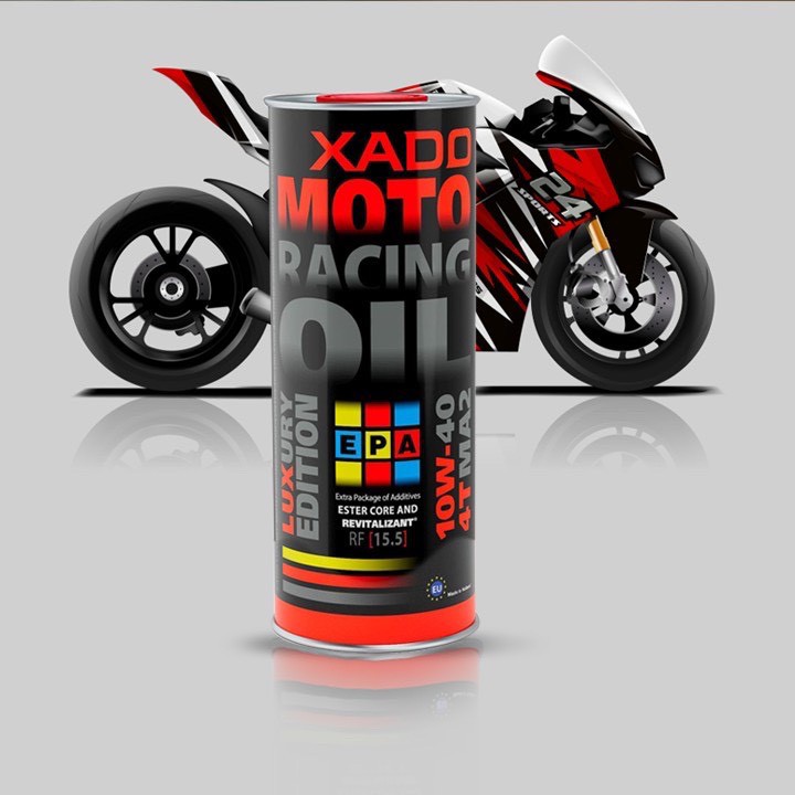 Nhớt siêu cao cấp XADO Moto Racing Oil Revitalizant 10w40