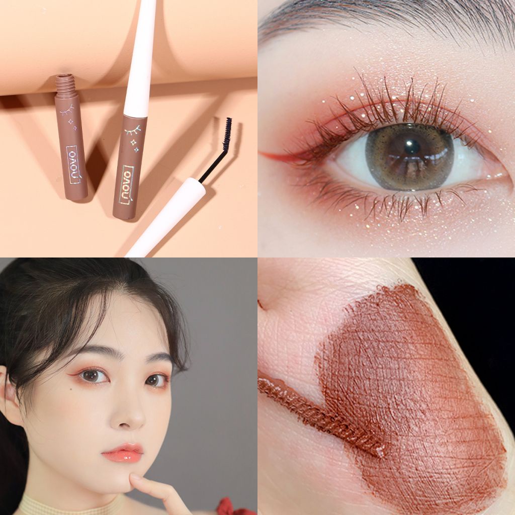 Mascara Trang Điểm Lông Mi Màu Nâu Đen Chống Nước Lâu Trôi Hiệu NOVO | BigBuy360 - bigbuy360.vn