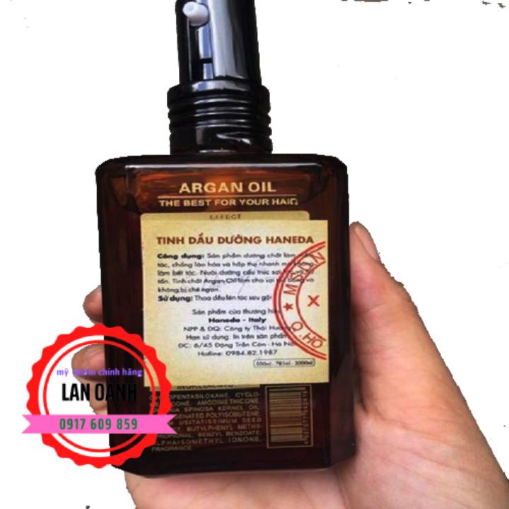 TINH DẦU DƯỠNG TÓC TOP HANEDA ARGAN OIL 60ML