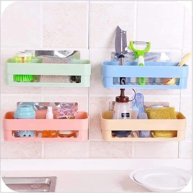 kệ chữ nhật dán tường