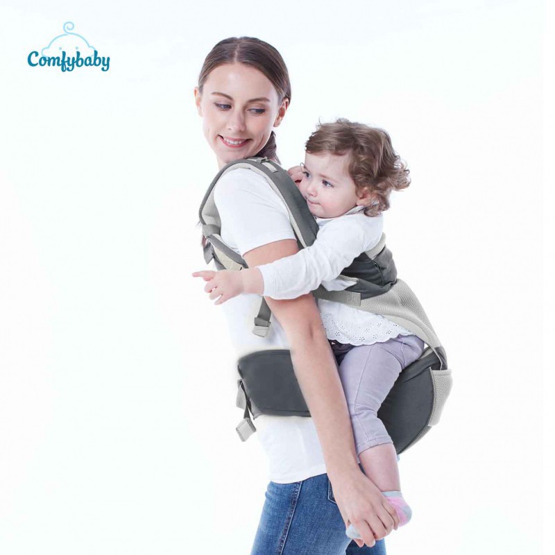 Địu ngồi cao cấp 4 tư thế 2 trong 1 Comfy baby CF818