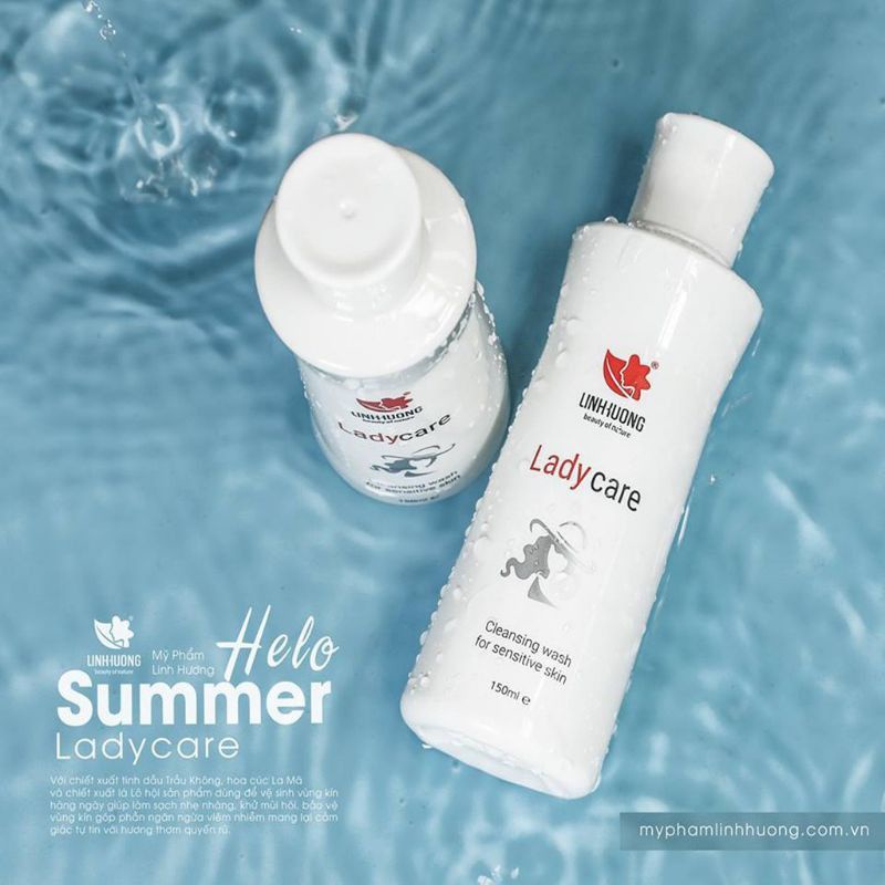 Gel phụ khoa, dung dịch vệ sinh Lady Care Linh Hương- Hàng chính hãng (có quà tặng kèm)